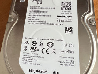 HDD 3.5 6TB Seagate  - 1500Lei