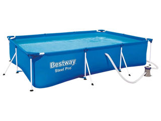 Piscina Bestway cu pompa de filtrare 400x211x81cm, 5700L foto 1