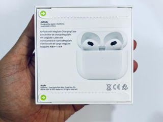 Apple Airpods 3. Новые. Гарантия 1 год. Гарантийный талон. Сервис в Кишиневе!