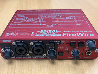 Roland FA-66 +FireWire adapter