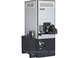 Воздухонагреватели Kroll 25S + горелка Kroll KG/UB 55 на отработанном масле foto 1