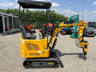 Miniexcavator Rely R15 – 1 Tona , 10 Hp , picamer +cupa (Nou) cu Video foto 2