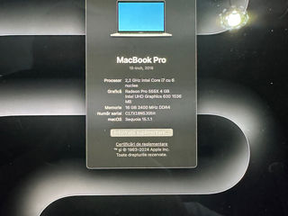 MacBook Pro 15 2018 foto 3