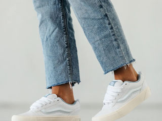 Vans KNU Skool All White Women's foto 3