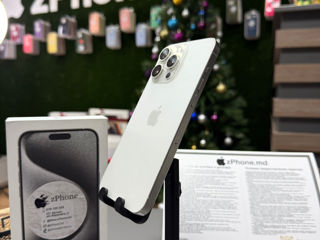 iPhone 15 ProMax 512GB 100%AKB CA NOU !!! (Magazin/Магазин/Store)(Garanție/Гарантия/Warranty) foto 3