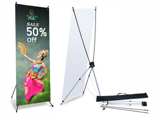 Roll-up - X-stand Banner