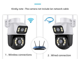 Камера  Wi-Fi с двумя камерами foto 3