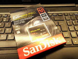 Sandisk Extreme Pro 64Gb CF Compact Flash foto 2