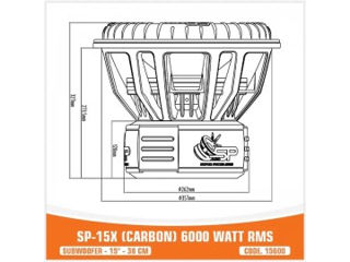 Subwoofer SP-15X - 6000W RSM foto 9