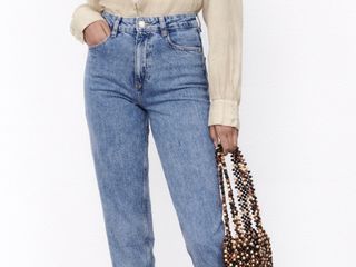 high rise wide leg crop pants