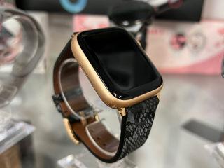 Curelușa Apple Watch piele naturală HAND MADE ( Design Exotic ) foto 9