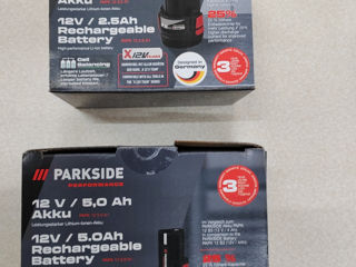 Аккумулятор Parkside 2.5ah 12V foto 3