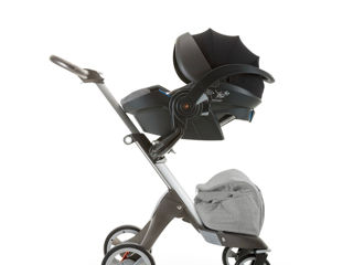 Коляска 4 В 1 Stokke Xplory V5 Grey foto 9