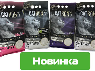 Высококачественный бентонитовый наполнитель CatRon на 5 и на 10 л !Есть доставка! фото 2