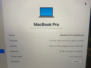 Vând MacBook Pro 2019, 13inch foto 6