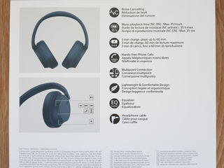 Căști audio cu noise cancelling Sony WH-CH720N foto 2