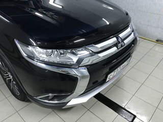 Mitsubishi Outlander PHEV, 2014-2022, Коврики, брызговики, подкрылки, дефлектора. Novline-Element. foto 15