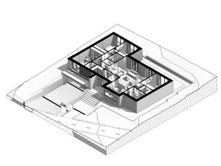 Casă de locuit individuală/ tip P/ stil modern/ 152.5m2/ proiecte/ construcții individuale/ arhitect foto 4