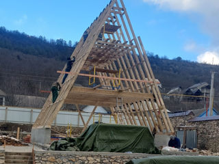 Сase din lemn.Construim la comanda case, terase, foisoare, acoperisuri. foto 18
