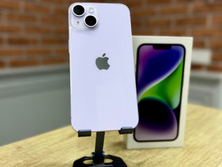 Iphone 14 256 gb purple 10/10 foto 1