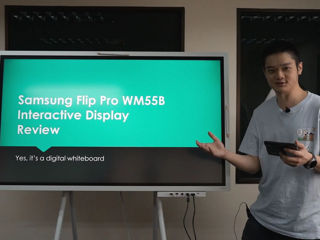 Samsung WM55B -U 4K  Touch screen