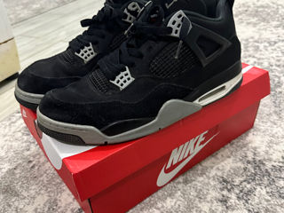 Air jordan 4 Black canvas