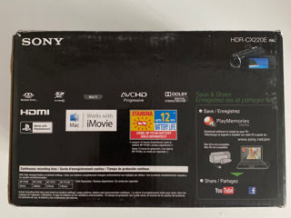 Новая  Full HD Sony HDR-cx220. Снимает Full HD progressive 50p. foto 5