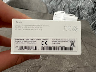 Apple 20W Power Adapter USB-C Noi! foto 4