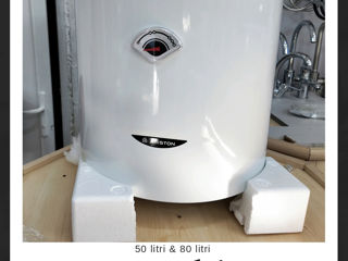 Boiler / Ariston / 50 litri / 80 litri - Водонагреватель foto 2