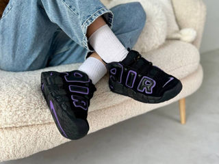 Nike Air More Uptempo Black/Violet foto 2
