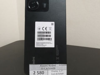 Xiaomi Redmi 13C,8/256 Gb,2580 lei