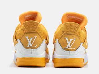 Nike Air Jordan 4 Retro Yellow x Louis Vuitton foto 7