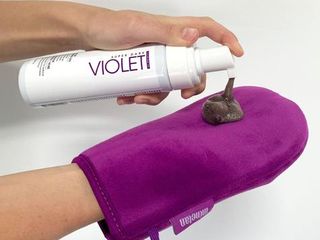 Крем автозагар minetan violet self tan foam 200ml foto 8