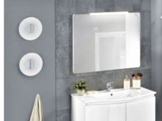 Зеркало для ванной подвесная foto 3