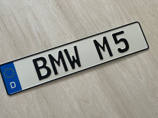 Номерные знаки БМВ Германия BMW e30,e21,e28,e34,e39,e38,m5,m3