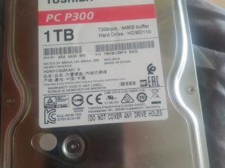 HDD Toshiba PC P300 1TB за 400 лей foto 1