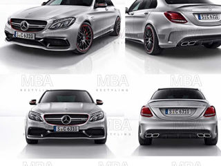Полный обвес бампер mercedes c63 amg coupe w205 фото 5