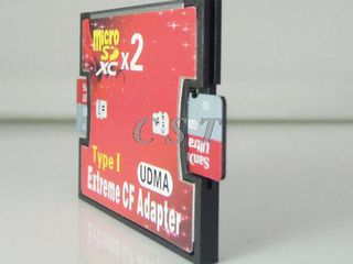 Переходник, адаптер CF Card Type Compact F - Micro SD foto 5