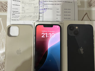 iPhone 13 Midnight 128 Gb în stare ideală nu are nici o zgârietură ,a fost procurat de la Moldcell