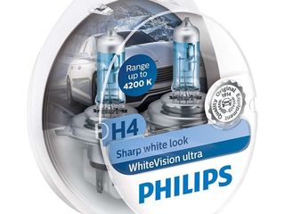 Lampi Auto, Becuri Halogen, Philips Diamond Vision 5000K, LED Efect 4300K Lampi auto  Livrare foto 7
