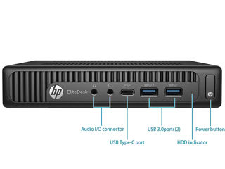 HP EliteDesk 800 G2 mini i5 6500T 8GB Ddr4 256Gb Ssd foto 4