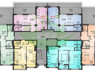 Apartament cu 3 camere, 77 m², Centru, Orhei foto 5