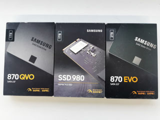 Samsung 870 QVO 1TB,Samsung 870 EVO 1TB/2TB Новые - 1000 Лей foto 1