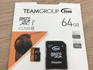 MicroSD 64 GB Team MicroSDXC Class 10 foto 2