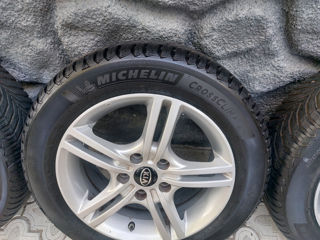 205/55 R16,disci isina Michelin ms, 2022 kia carens ceed, rio sportage foto 2