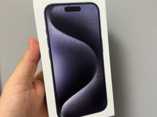 Vind iPhone 15 Pro 256Gb Blue Titanium / Sigilat / Garantie 1 An foto 1