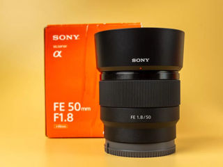 Sony 50mm F1.8 FE подходит для E mount foto 2