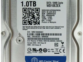 Жесткий диск Western Digital Caviar Blue (WD10EZEX) 1000 Gb