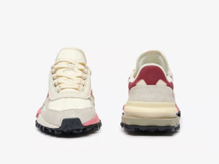 Sneakers Lacoste Elite Active white grey red woman foto 5