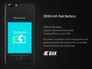 Blackview A7 Pro - nou, 2/16Gb, 4G(LTE), dual-sim. foto 9